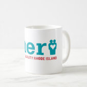 MERI Logo-Kaffee-Tasse Kaffeetasse (VorderseiteRechts)