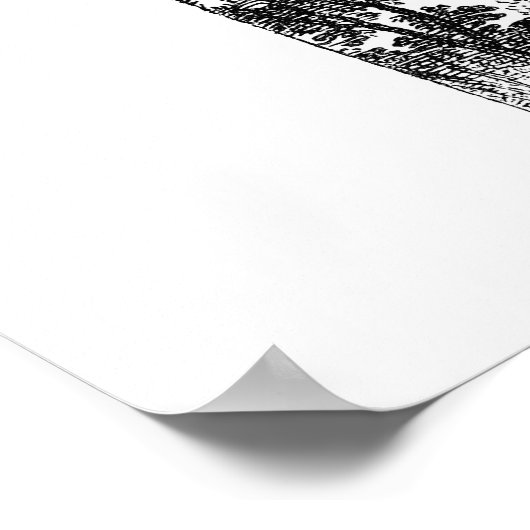 MERIAN - Heidelberg - Hortus Palatinus 1620 Poster (Ecke)