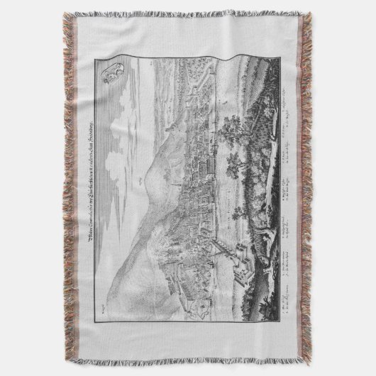 MERIAN: Heidelberg-Schloss und alte Stadt (1620) Decke (Vorderseite Vertikal)