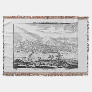 MERIAN: Heidelberg-Schloss und alte Stadt (1620) Decke