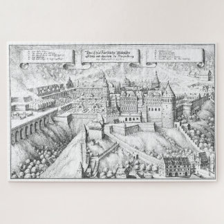 MERIAN: Heidelberg-Schloss und königliche Gärten Puzzle