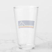 Meribel France Glas (Rückseite)