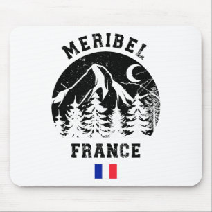 Meribel Frankreich Alpen Skigebiet Alpen Mousepad