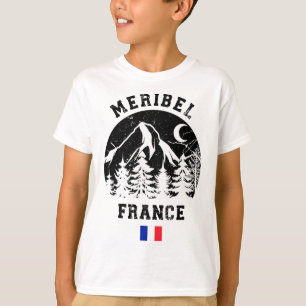 Meribel Frankreich Alpen Skigebiet Alpen T-Shirt