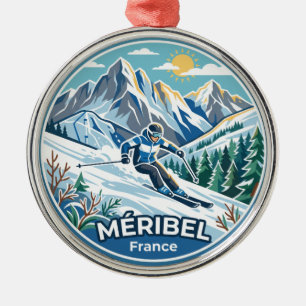 Méribel Frankreich Ornament Aus Metall