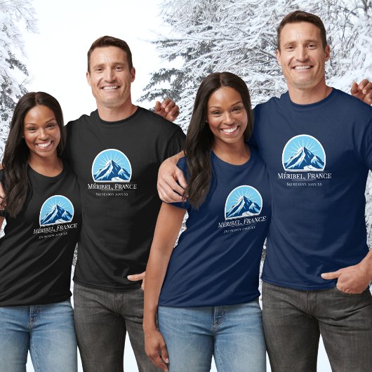 Méribel Meribel France les trois Vallées T - Shirt