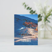 Méribel Skistation Postkarte (Stehend Vorderseite)