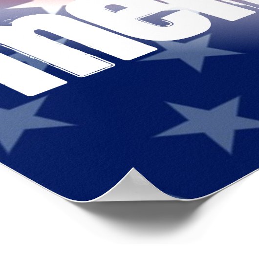 "Merica 11"x8.5"-Poster Poster (Ecke)