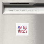 'Merica 4. Juli Brille Magnet (In Situ (Geschirrspüler))