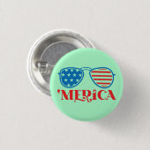 "Merica - 4. Juli Button (Vorne & Hinten)