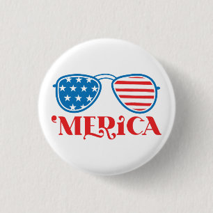 Merica 4. Juli Design-32042 Button