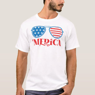 "Merica - 4. Juli Design-32042 T-Shirt