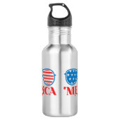 "Merica - 4. Juli Edelstahlflasche (Rückseite)