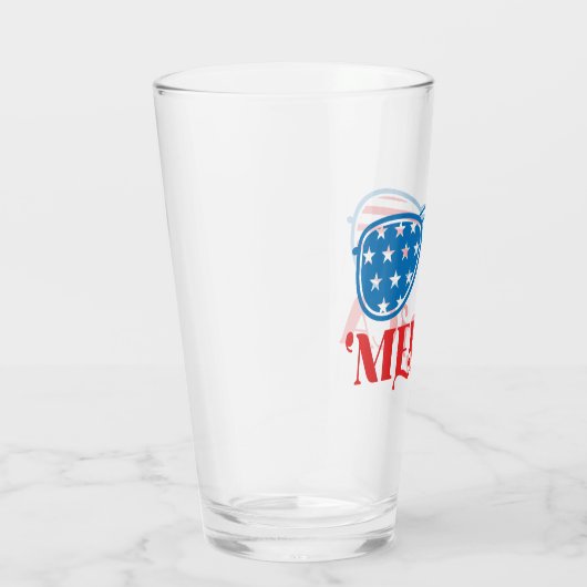 "Merica - 4. Juli Glas (Rechts)