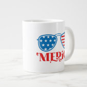 "Merica - 4. Juli Jumbo-Tasse (Vorderseite Rechts)