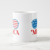 "Merica - 4. Juli Jumbo-Tasse (Vorderseite)