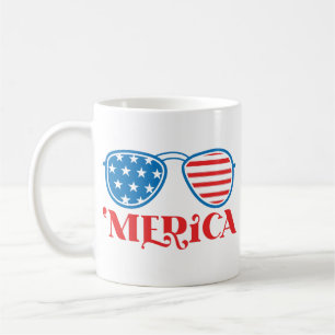 "Merica - 4. Juli Kaffeetasse