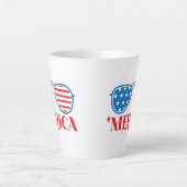 "Merica - 4. Juli Milchtasse (Vorderseite)