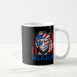Merica Abraham Lincoln 4. Juli Shirt Men Ameri Kaffeetasse