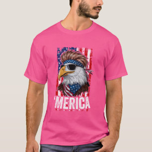 Merica American Funny Country Süd Redneck Hil T-Shirt