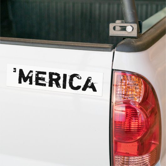 'merica Autoaufkleber (Auf Lkw)