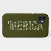 'MERICA Camouflage iPhone 5 Fall Case-Mate iPhone Hülle (Rückseite (Horizontal))