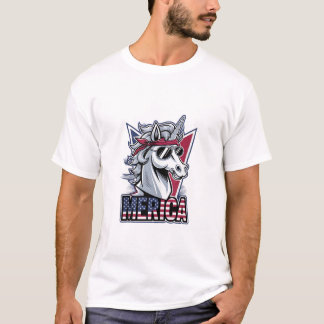Merica Cool Einhorn Patriotische Vibes Tank Top