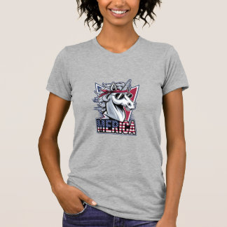 Merica Cooles Einhorn Patriotische Vibes Tank Top