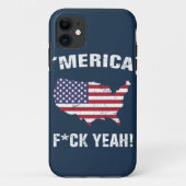 'Merica Fck ja! Case-Mate iPhone Hülle (Rückseite)