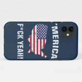 'Merica Fck ja! Case-Mate iPhone Hülle (Rückseite (Horizontal))