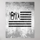 Merica Flag Poster (Vorne)