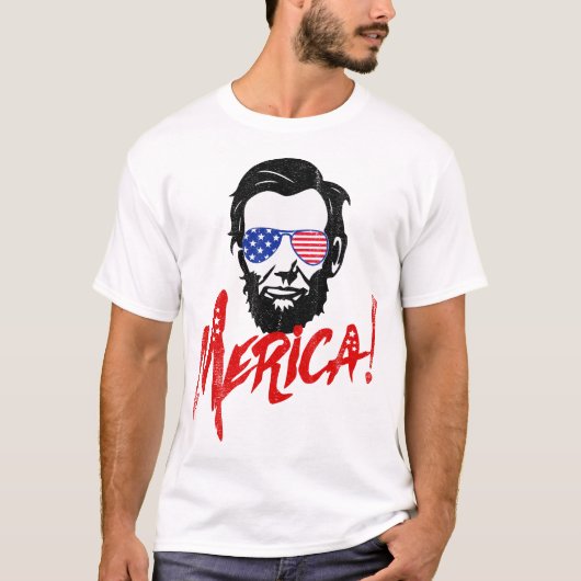 Merica Funny I Liebe America Mens Amerikanische Un T-Shirt (Vorderseite)