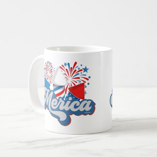 MERICA KAFFEETASSE (Vorderseite Links)
