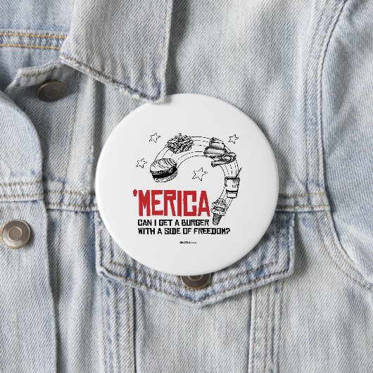Merica - Kann ich einen Burger mit einer Freiheits Button (Beispiel)