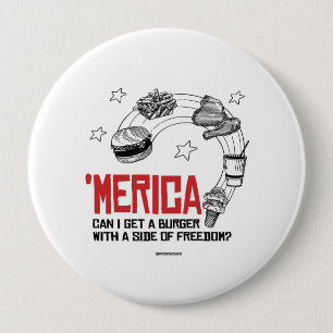 Merica - Kann ich einen Burger mit einer Seite der Button