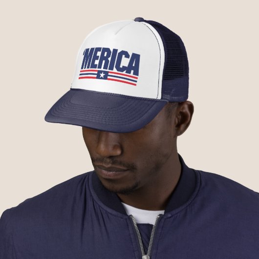 Merica Logo Cap Truckerkappe (Beispiel)