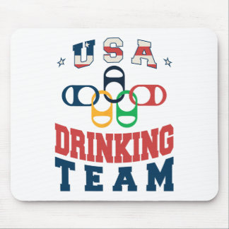 Merica Lustig Usa Trinkteam Patriotisches Usa Amer Mousepad