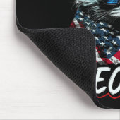 Merica Patriotic Persian Cat Mousepad (Ecke)