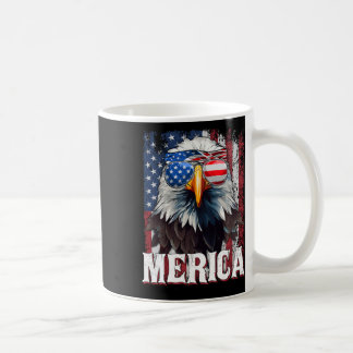 Merica - Patriotischer amerikanischer Adler der Fr Kaffeetasse