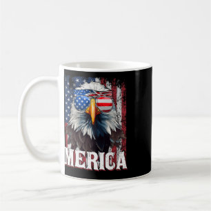 Merica - Patriotischer Usa-Adler Der Freiheit - 4. Kaffeetasse