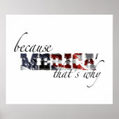 Merica Poster (Vorne)