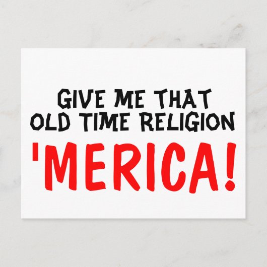 "Merica! Postkarte (Vorderseite)