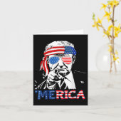 Merica Shirt glücklich 4. Juli Amerika Trump Ameri Karte (Gelbe Blume)