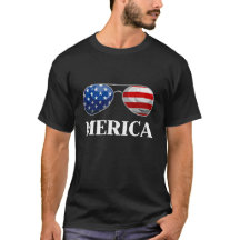 Merica Sonnenbrille Patriotischer Vierter Juli