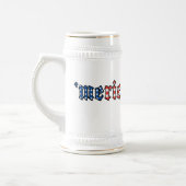 Merica Stein Bierglas (Links)