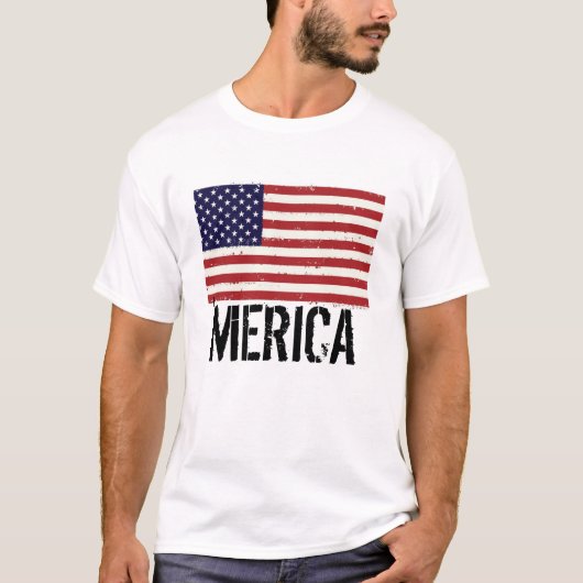 "merica T-Shirt (Vorderseite)