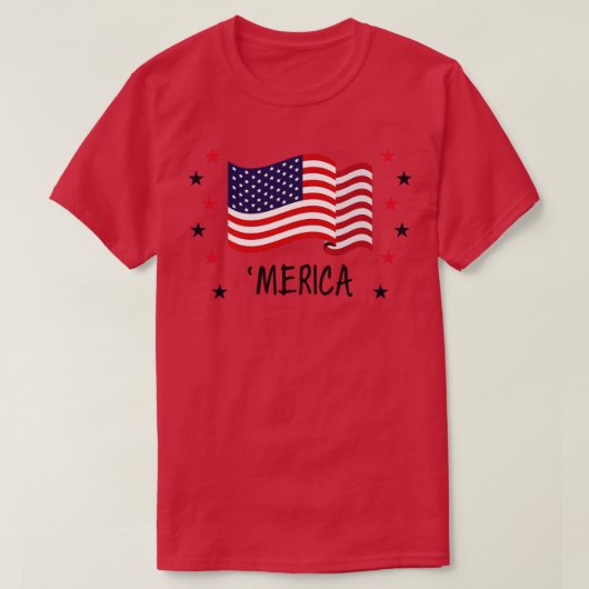 Merica T-Shirt (Design vorne)
