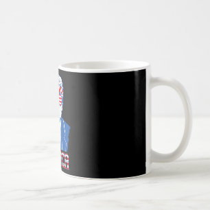 Merica Trump Frohes 4. Juli Trump Amerikanische Fl Kaffeetasse