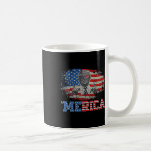 Merica Trump glücklich über den 4. Juli Trump - Am Kaffeetasse