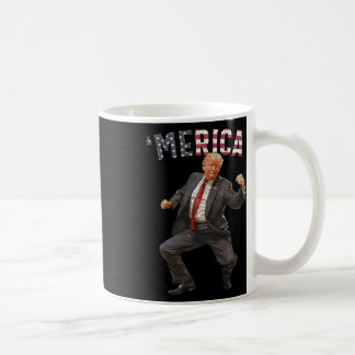 Merica Trump glücklich über den 4. Juli Trump - Am Kaffeetasse